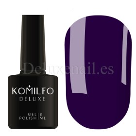 Esmalte Permanente Komilfo D129, Azul muy oscuro, 8 ml