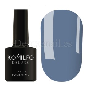 Esmalte Permanente Komilfo D130, Turquesa apagado poco oscuro, 8 ml