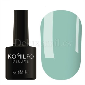 Esmalte Permanente Komilfo D143, Turquesa apagado, 8 ml