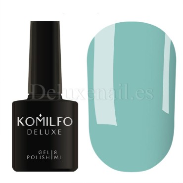 Esmalte Permanente Komilfo D141, Azul Agua, 8 ml