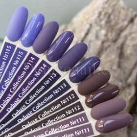 Esmalte Permanente Komilfo D114, Morado, 8 ml