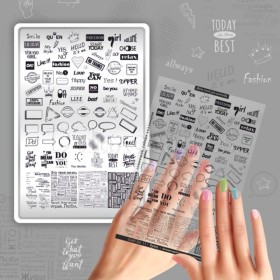 Placa Grande 11 Taki Da