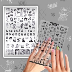 Placa Grande 15 Taki Da