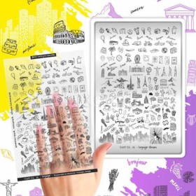 Placa Grande 36 Taki Da