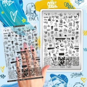 Placa Grande 37 Taki Da