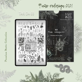 Placa Grande Premium Mate 3 Taki Da