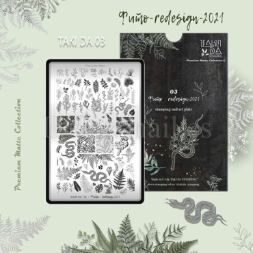 Placa Grande Premium Mate 3 Taki Da