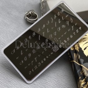 Placa Pequeña Letter 3 Taki Da