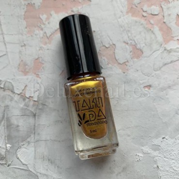 Esmalte Stamping Taki Da 003, Dorado, 5 ml