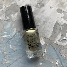 Esmalte Stamping Taki Da 046, Oro Blanco Metalizado, 5 ml