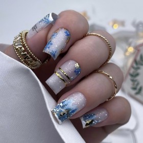 Pegatina al agua con foil F156 Lak