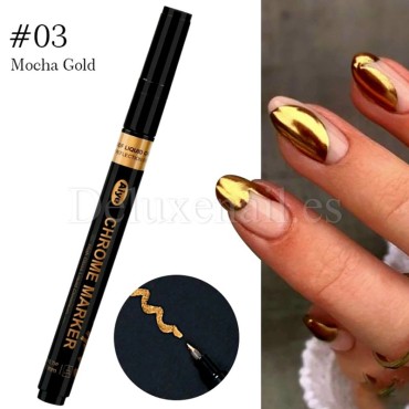 Rotulador de pintura con efecto espejo Mocha Gold, Cobre