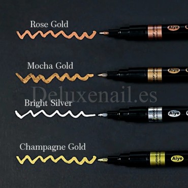 Rotulador de pintura con efecto espejo Mocha Gold, Cobre