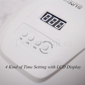 LED/UV Lámpara Sun x Plus Original, 120 W, Blanco