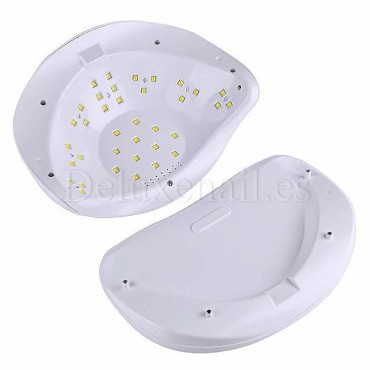 LED/UV Lámpara Sun x Plus Original, 120 W, Blanco