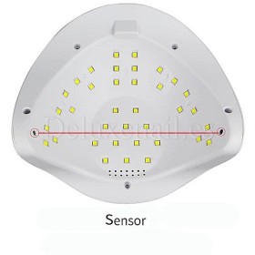 LED/UV Lámpara Sun x Plus Original, 120 W, Blanco