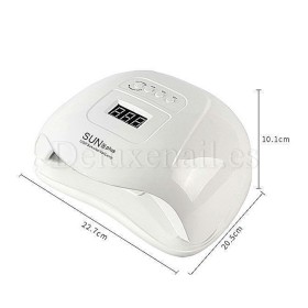 LED/UV Lámpara Sun x Plus Original, 120 W, Blanco