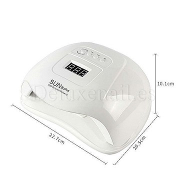 LED/UV Lámpara Sun x Plus Original, 120 W, Blanco