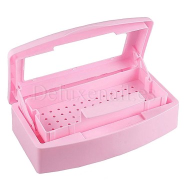 Contenedor plástico para desinfección y esterilización 500 ml, rosa