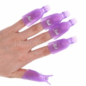 Nail Remover Clips, Rojo, 10 Uds.