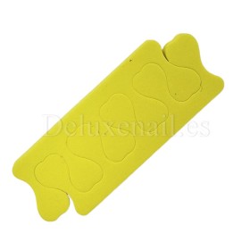 Separadores de dedos, Amarillo