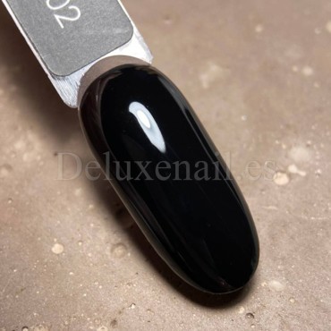 Esmalte Permanente Dark 02, Negro, 10 ml