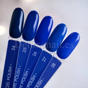 Esmalte Permanente Dark 26, Azul real, 10 ml