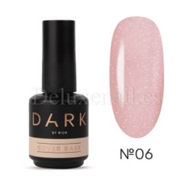 Base Opal 06 Dark, Beige con micro brillo dorado, 15 ml