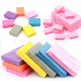 Tacos pulidores desechables 100/180 gr, Morado, 50 uds