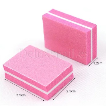 Tacos pulidores desechables 100/180 gr, Morado, 50 uds