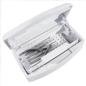 Contenedor plástico para desinfección y esterilización 500 ml, blanco