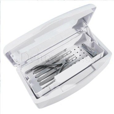 Contenedor plástico para desinfección y esterilización 500 ml, blanco