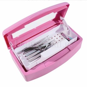 Contenedor plástico para desinfección y esterilización 500 ml, rosa fucsia