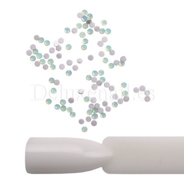 Cristales Komilfo, Green Opal, SS 4, 100 uds