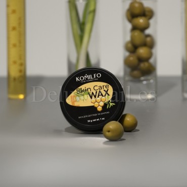 Cera para cuidado de piel y cutícula Skin Care Wax Komilfo, 30 gr