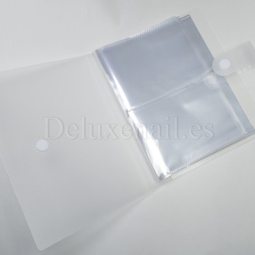 Álbum para pegatinas, Transparente, 80 secciones