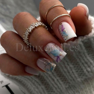 Pegatina al agua con foil F165 Lak