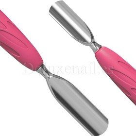 PQ-10/1 - Empuja cutículas con mango de silicona Staleks Pro UNIQ