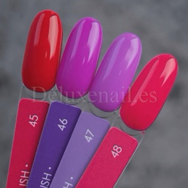 Esmalte Permanente Dark 45, Rojo Carmesí, 10 ml