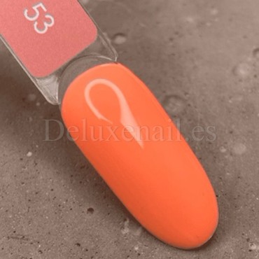 Esmalte Permanente Dark 53, Melocotón Neón, 10 ml