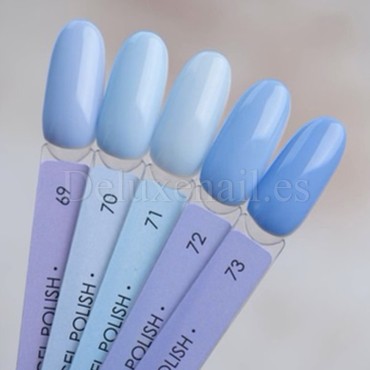 Esmalte Permanente Dark 72, Azul claro, 10 ml