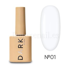 Esmalte Permanente Dark 01, Blanco, 10 ml