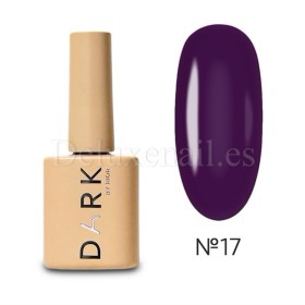 Esmalte Permanente Dark 17, Berenjena oscuro, 10 ml