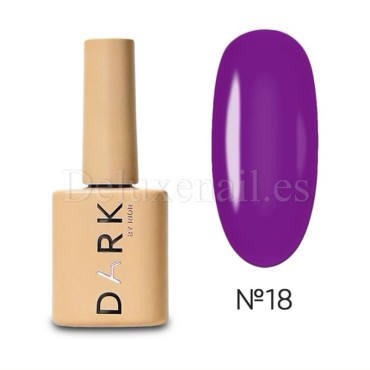 Esmalte Permanente Dark 18, Morado, 10 ml