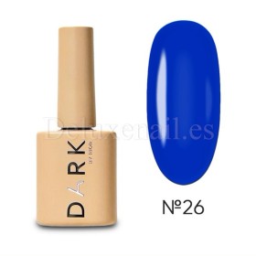 Esmalte Permanente Dark 26, Azul real, 10 ml