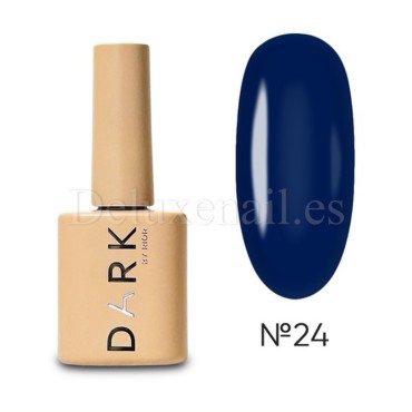 Esmalte Permanente Dark 24, Azul índigo, 10 ml