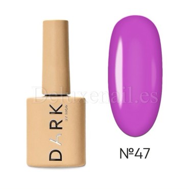 Esmalte Permanente Dark 47, Lila, 10 ml