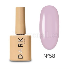 Esmalte Permanente Dark 58, Violeta claro, 10 ml