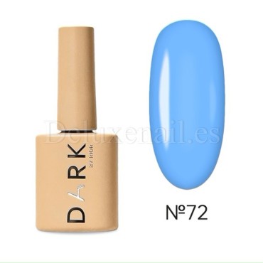 Esmalte Permanente Dark 72, Azul claro, 10 ml