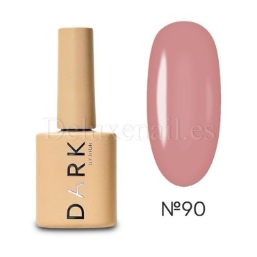 Esmalte Permanente Dark 90, Rosa apagado, 10 ml